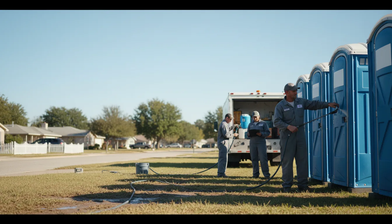 Long-Term Portable Toilet Rental in Okahumpka, FL near me